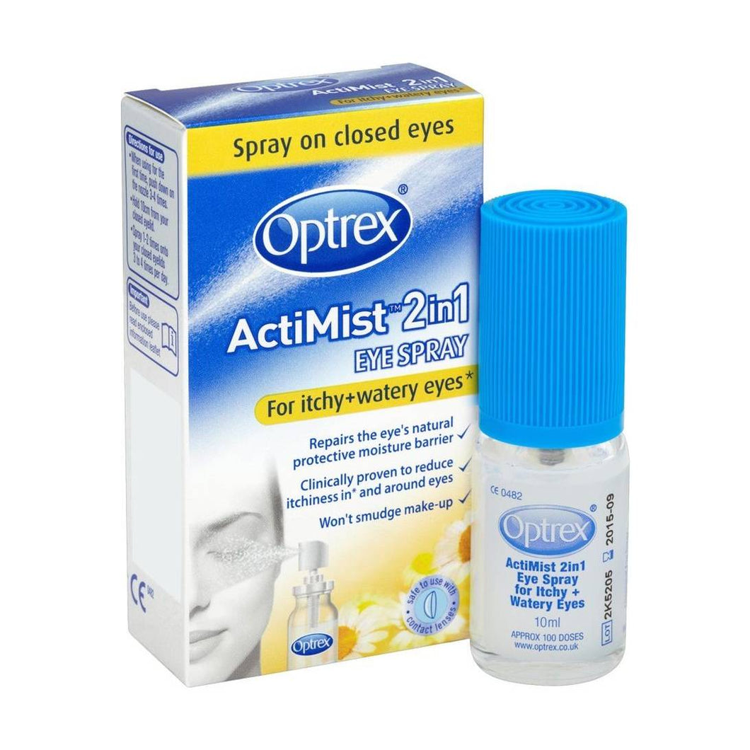 Optrex activist 2in1 itchy/watery spray