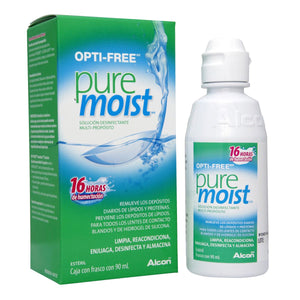 Opti-free moist travel pack