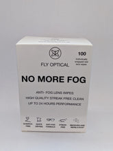 Load image into Gallery viewer, No More Fog Anti Fog lens wipes Box of 100
