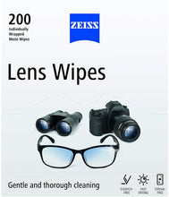 Load image into Gallery viewer, ZEISS Lens Wipes 200 pack
